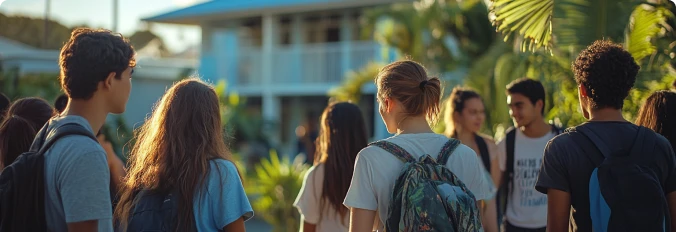 Image représentant la fiche pratique ' J’inscris mon enfant dans un établissement scolaire secondaire'.