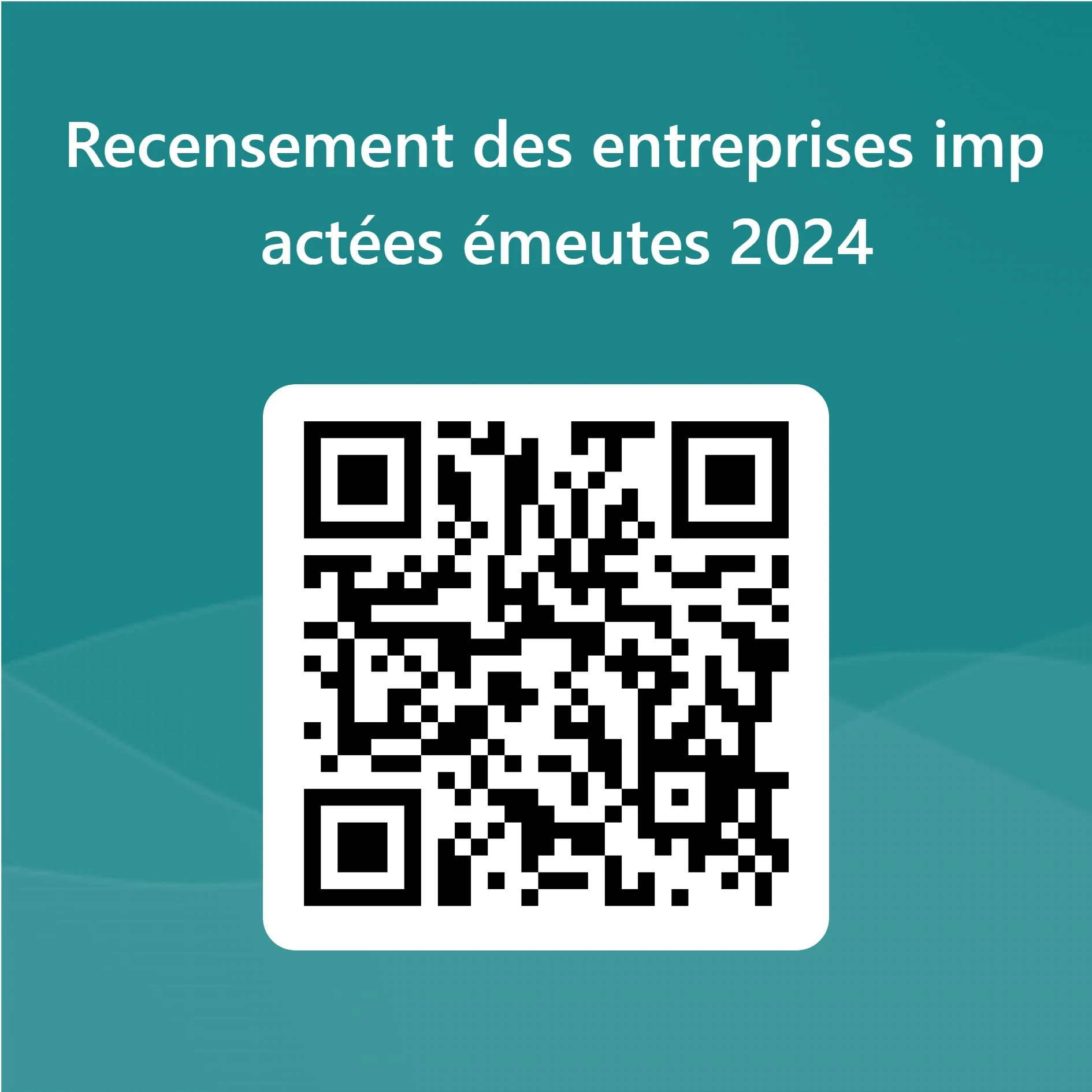 Image ajoutée à la section Accès au formulaire via QR Code.